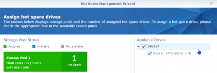 6 - hot spare assigned to storage pool 1.png