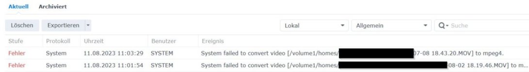 System failed to convert video.jpg