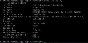 sudo lvdisplay.JPG sudo lvdisplay.JPG